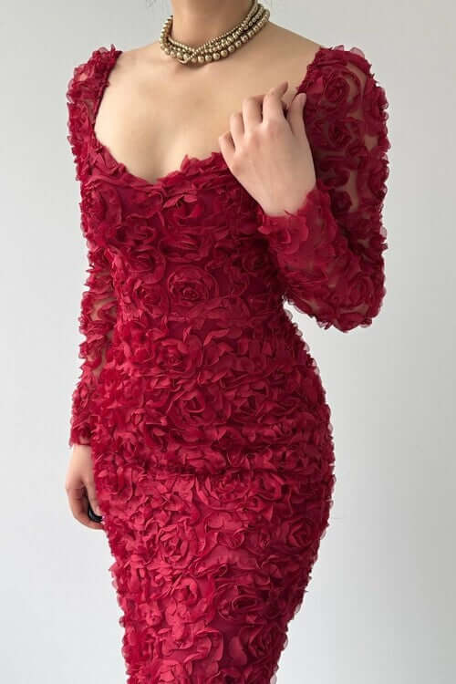 Folers Floral Patterned Dress